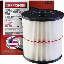 Filtro Craftsman De Repuesto De Uso General Para Aspiradora,