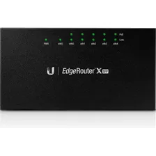 Roteador 5 Portas Gigabit Edge Poe + 1sf Er-x-sfp, Ubiquiti