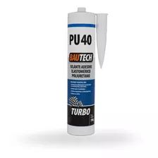 Silicone Pu40 Adesivo Selante Poliuretano Bautech Cores 310g