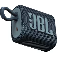Parlante Portátil Con Bluetooth Waterproof Azul Jbl Go 3