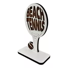 Troféu Beach Tennis De Praia- Modelo Padrão No Full