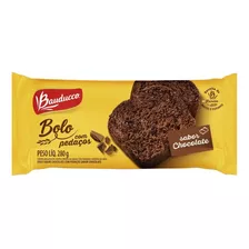 Bolo Chocolate Com Pedaços De Chocolate Bauducco Pacote 280g