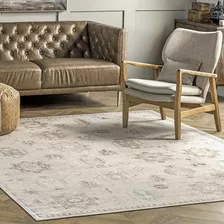 Alfombra Lavable Máquina Krystin, 4' X 6', Beige