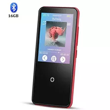 Reproductor De Mp3 Con Bluetooth De 16 Gb Pantalla Tactil Hd