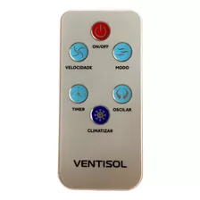 Controle Remoto Climatizador Ventisol Clm 10