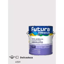 Tinta Futura Premium Lavável Fosco Absoluto Tons Suaves 3,2l