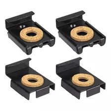 4x Clip De Espejo, Clips Para Colgar Espejos, Clips De Negro