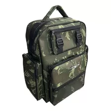 Mochila Grande Camuflada Exercito Militar Reforçada 