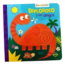 Super Libro Diplodoco Y Sus Amigos Ilustraciones Hojas Duras