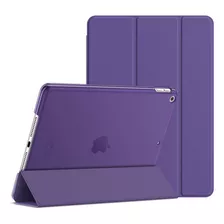 Funda Jetech, Para iPad 10.2'', Generación 7/8/9, Púrpura