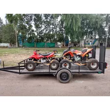 2 Cuatriciclos, Scout 125 Y Dayama 250 + Trailer Doble Ipn80