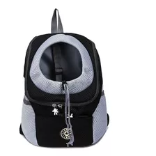 Mochila Para Perros Pequeños Talla L - Negro