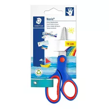 Tesoura Escolar Pequena Staedtler 14cm Cor Azul