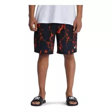 Short Dc Shoes Traje De Baño Press On Fire Volley 17 Hombre