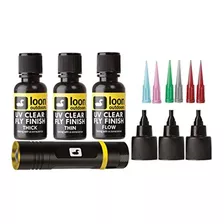 Loon Outdoors Uv Fly Tying Kit 1 2 Oz , 4 Pcs