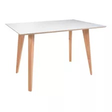 Mesa Comedor 120 Escandinava Nordica Madera 