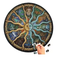 Puzzle Circular 1000 Piezas Horóscopo Zodiaco