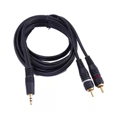 Cable De Audio Plug 3.5mm A Rca Mod:9181 - 3mt Audio Hifi