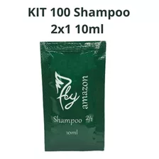 Kit 100 Mini Shampoo 10ml Pousada Hotel Motel Airbnb Doação