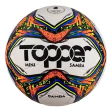 Mini Bola Topper Samba 2021 Branco