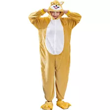 Pijama Kigurumi Perro Corgi De Niños