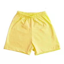 1 Bermuda Lisa Shorts Infantil Menino 1 2 3 4 6 Anos Algodão