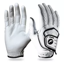 Guantes De Golf Franklin Sports Pro, De Piel De Primera Cali