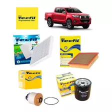 Filtro Óleo Ar Comb. Cab. Toyota Hilux 2.8 Tdi Diesel 2017