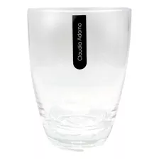 Vaso Bajo 400ml Acrilico Transparente Cristal Irrompible
