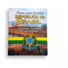 Álbum Moedas Brasil 1942 - 1994 Cruzeiros Cruzados E Cr$
