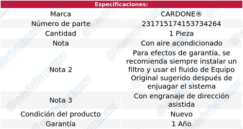1/ Caja Direccin Hidrulica Cardone Delta 88 V8 7.5l 72_76 Foto 4