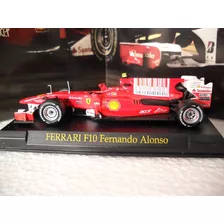 Ferrari F10-fernando Alonso-mundial F1-2010-1/43-altaya