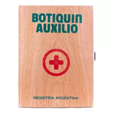 Botiquin Primeros Auxilios Madera 18 Elementos De97418