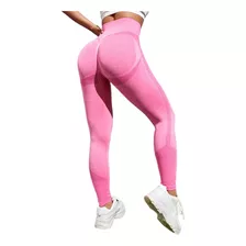 Leggings Deportivo Rosa Levanta Cola Control Abdomen Push Up