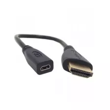 7.9 Pulgadas Micro Hdmi Hembra A Hdmi Macho Cable Adaptador