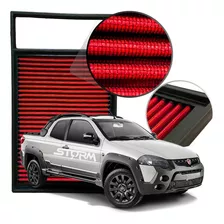 Filtro Ar Esportivo Fiat Strada Motor 1.8 16v 2011 A 2020