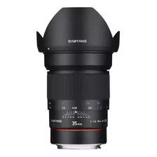 Lente Asférica Samyang Syae35m-c 35 Mm F1.4 Con Chip Para Ae