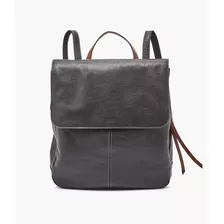 Mochila Fossil Mod. Claire Cuero Negro