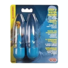 Comedero Y Bebedero Para Aves Living World 100ml - Aquarift