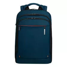 Porta Laptop Samsonite Network 4 Color Azul Diseño De La Tela Liso