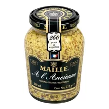 Mostarda Francesa Em Grãos Old Style Dijon Maille 210g