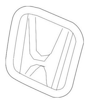 Emblema Trasero Original Honda Fit Ex-l Hatchback 2020 Foto 9