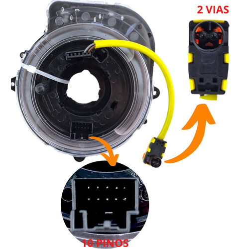 Resorte Reloj Para Fiat Toro Jeep Compass Renegade 59001668 Foto 3