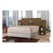  Cabeceira De Cama Box J&a Móveis Acapulco 228cm X 110cm Jequitibá