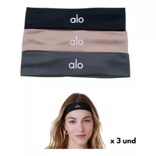 Bandanas Alo Hair Band De Moda - Pack De 3 Und