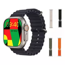 Reloj Inteligente Microwear U9s Ultra 2 49mm 2.2'' + 4 Strap