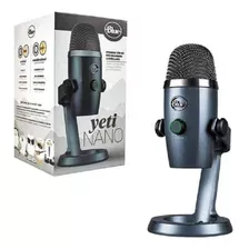 Microfono Blue Yeti Nano Usb Omni Gray (988-000508)