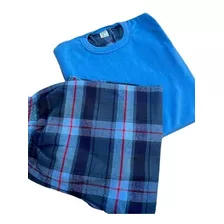 Pijama Infantil/adolescente Invierno Cuadrille Algodón - 125