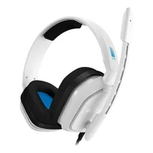 Audífonos Gaming Logitech Astro A10 Con Micrófono Para Ps4 Color Blanco Color De La Luz 0