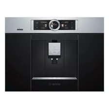 Cafetera Bosch Ctl636e.6 Super Automática Negra Y Inox Expreso 220v - 240v